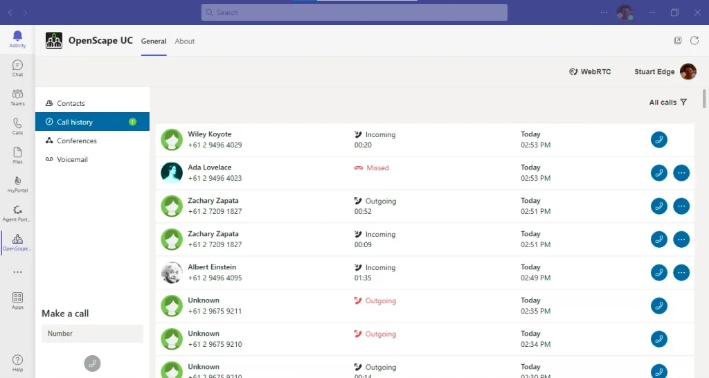 WebConnex Screen Shot